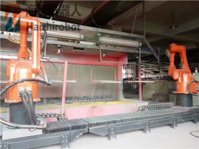 導(dǎo)軌追蹤噴涂機(jī)器人
