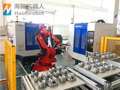 什么是車床機(jī)械手 數(shù)控車床機(jī)器人上下料(圖3)