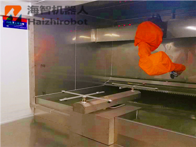 國產(chǎn)自動化噴涂機械手應(yīng)用