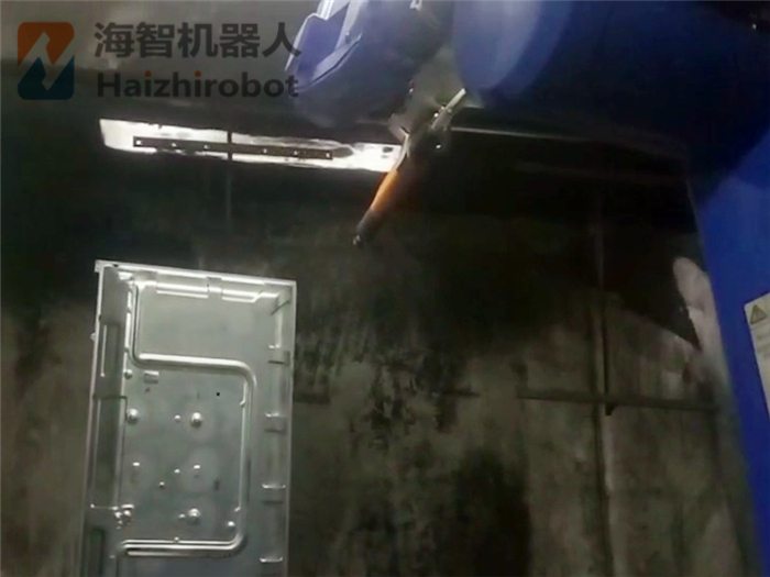 電視機(jī)配件噴涂機(jī)器人（機(jī)箱后蓋，前面板、中框）(圖1)