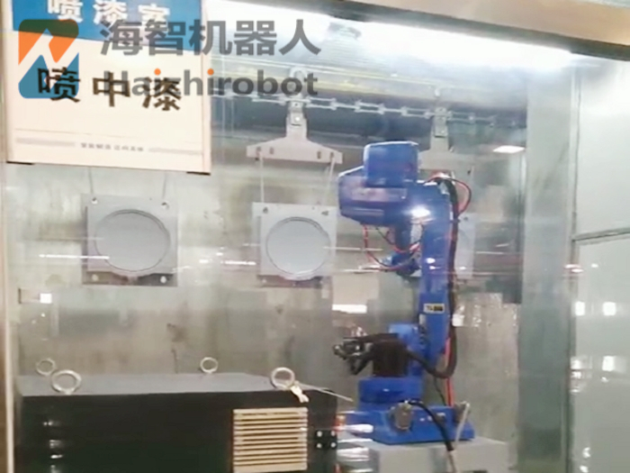 工件掛具噴漆機(jī)器人 涂裝自動生產(chǎn)線