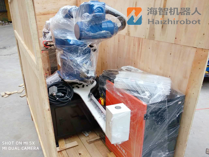 陽江噴涂機器人轉(zhuǎn)臺式噴漆訂單！