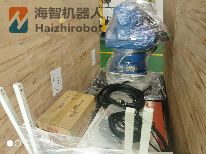 六軸機械手轉臺應用機型發(fā)貨！