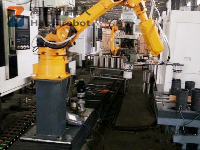 機加工機器人上下料自動化 機械手?jǐn)?shù)控機床